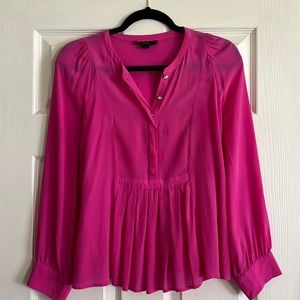 JCrew 100% silk blouse a